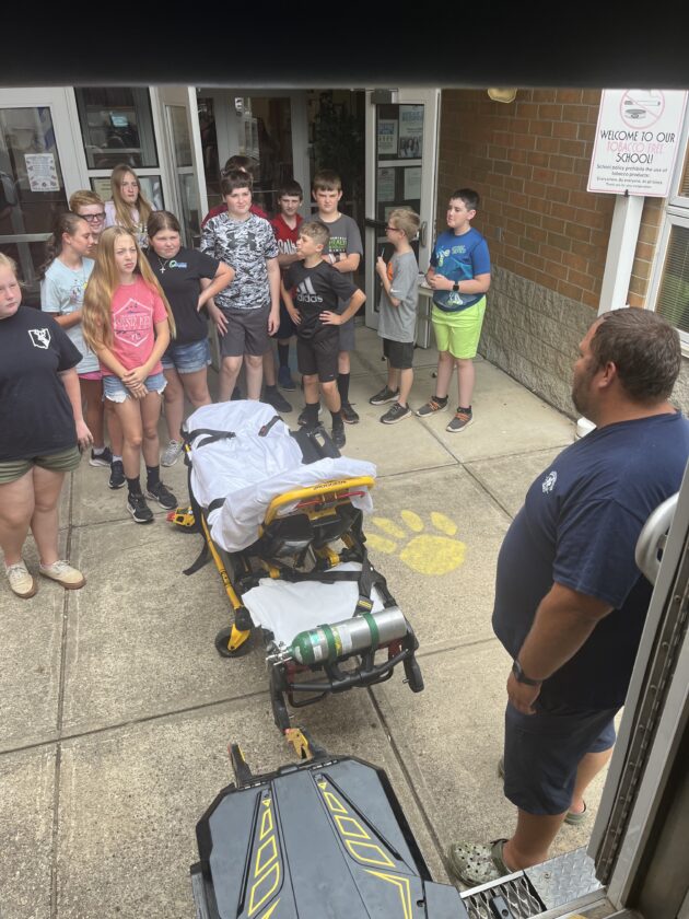 Matamoras EMS talked emergency preparedness with local students News